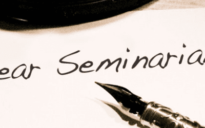 Three Helpful Tips for Seminary Students