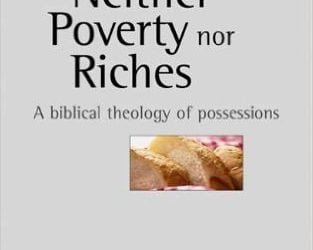 Neither Poverty nor Riches: A Biblical Theology of Possessions (Craig Blomberg)