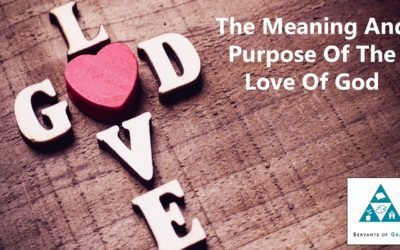 The Meaning and Purpose of the Love of God