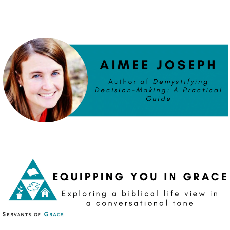 Aimee Joseph- Decision Making, God’s Will, and a Biblical Worldview 25