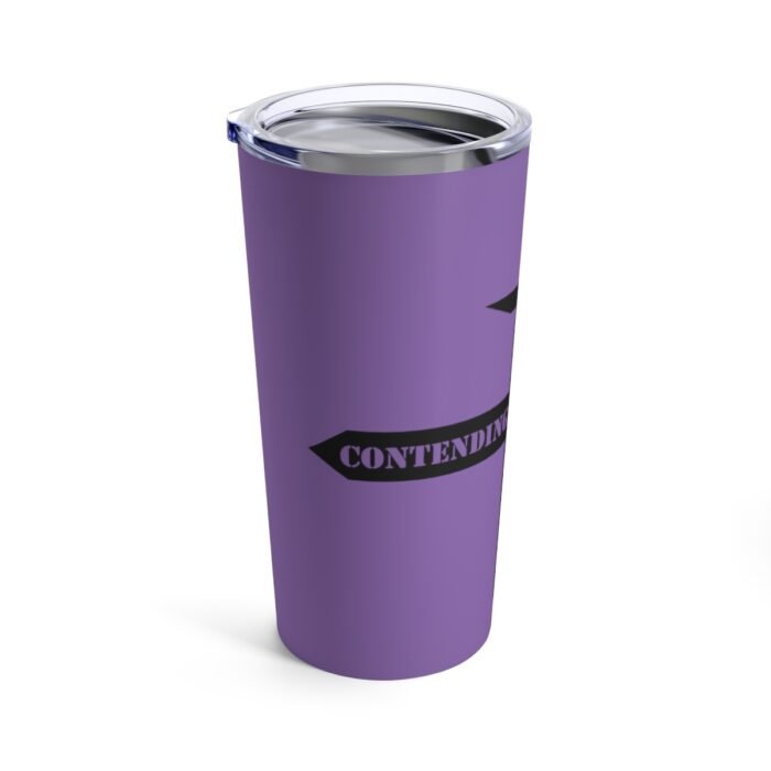 Contending for the Word - Lavender - Tumbler 20oz 4