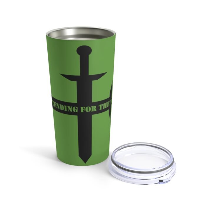 Contending for the Word - Green - Tumbler 20oz 5