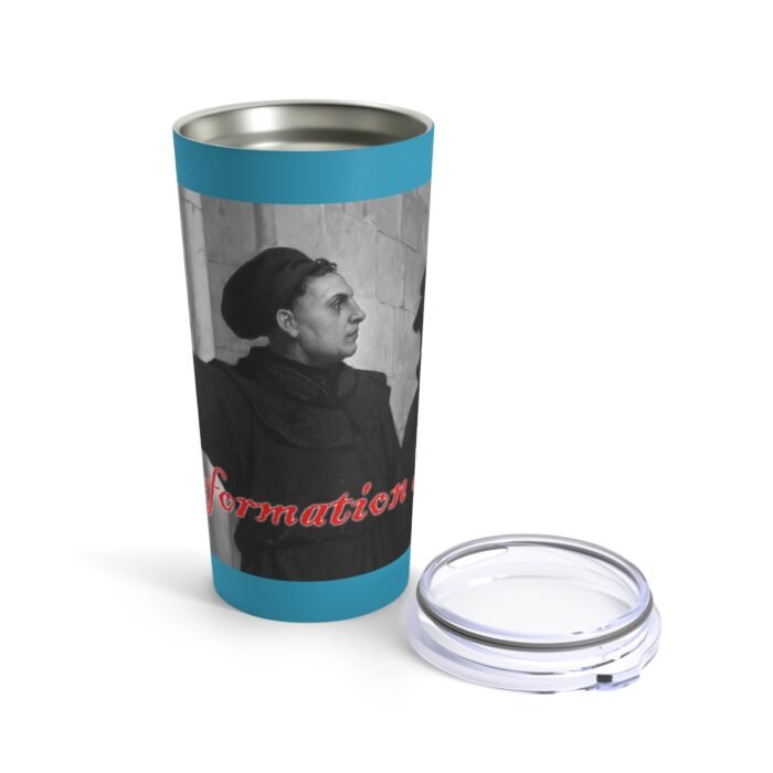 Reformation Day - Martin Luther - Turquoise Tumbler 20oz 5