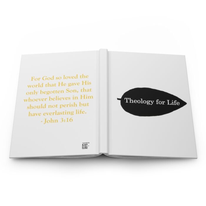 Theology for Life - White - Hardcover Journal Matte 5
