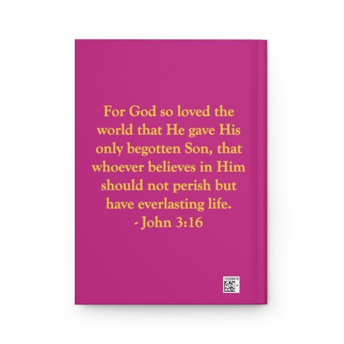 Theology for Life - Hot Pink - Hardcover Journal Matte 3