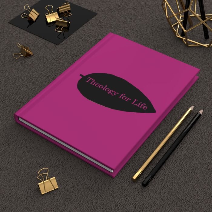 Theology for Life - Hot Pink - Hardcover Journal Matte 6