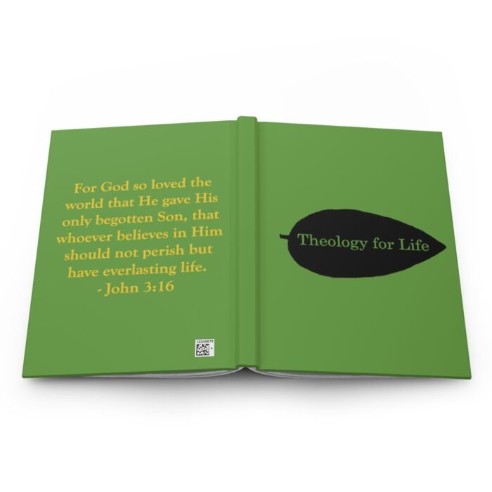 Theology for Life - Green - Hardcover Journal Matte 5