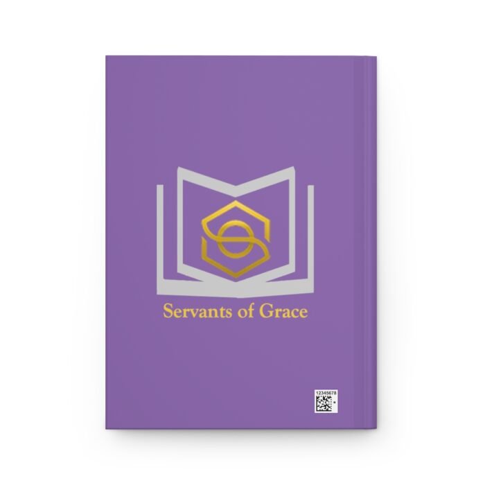 Spurgeon - Visit Many Good Books - Purple Hardcover Journal Matte 3