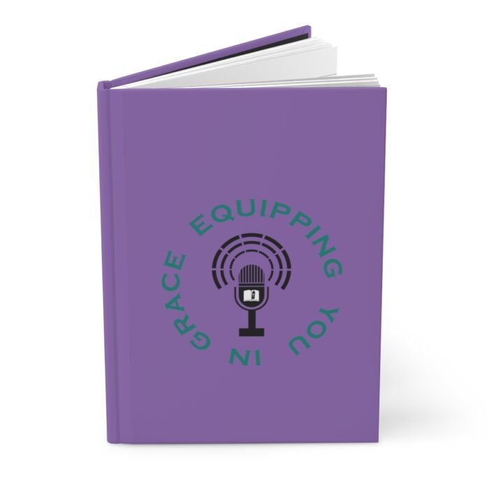 Equipping You in Grace - Purple - Hardcover Journal Matte 1