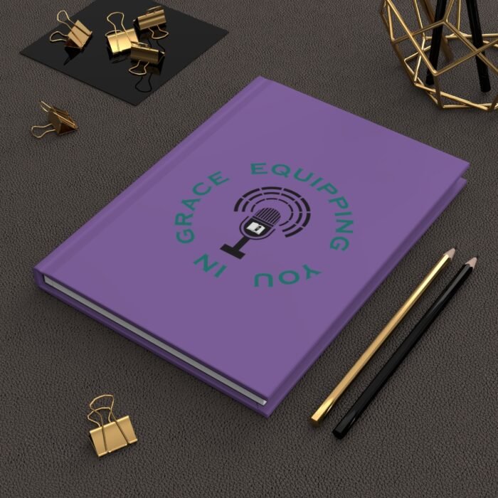 Equipping You in Grace - Purple - Hardcover Journal Matte 6