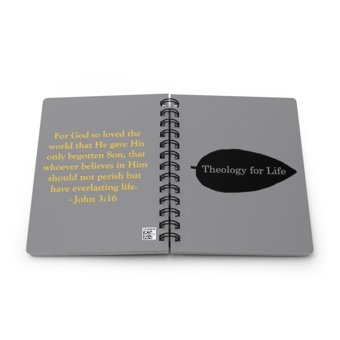 Theology for Life - Gray - Spiral Bound Journal 7