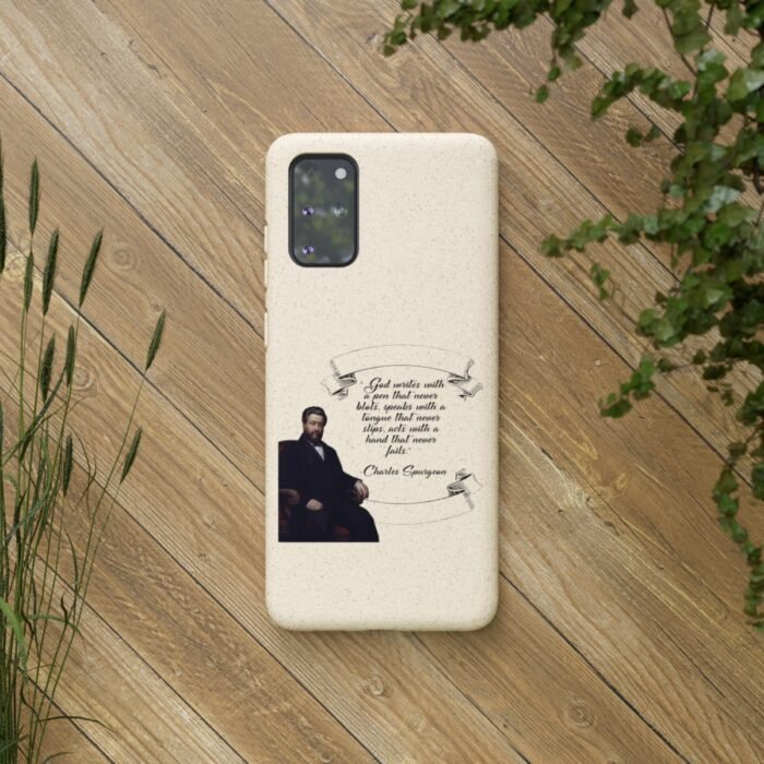 Spurgeon - God Writes with a Pen that Never Blots - Samsung Galaxy S20 - S22 Biodegradable Cases 68