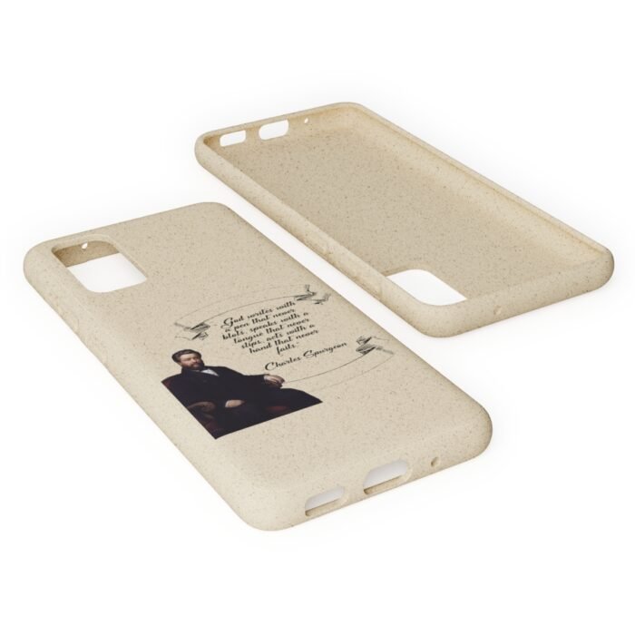 Spurgeon - God Writes with a Pen that Never Blots - Samsung Galaxy S20 - S22 Biodegradable Cases 70