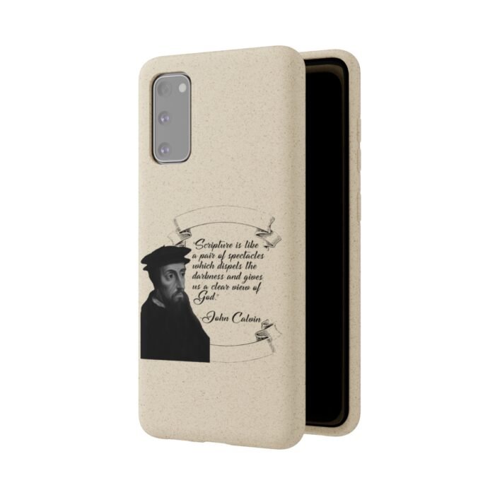 Calvin - Scripture is Like a Pair of Spectacles - Samsung Galaxy S20 - S22 Biodegradable Cases 67