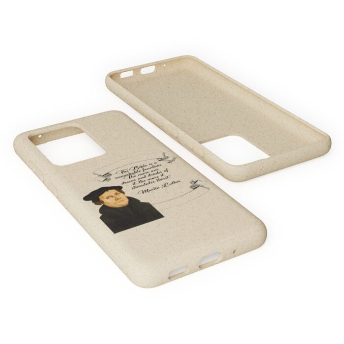 The Bible is a Remarkable Fountain - Martin Luther - Samsung Galaxy Biodegradable Cases 80
