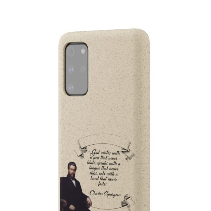 Spurgeon - God Writes with a Pen that Never Blots - Samsung Galaxy S20 - S22 Biodegradable Cases 74