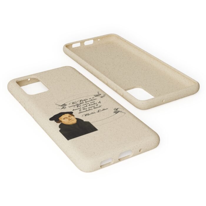 The Bible is a Remarkable Fountain - Martin Luther - Samsung Galaxy Biodegradable Cases 75