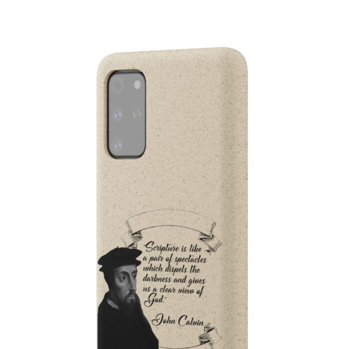 Calvin - Scripture is Like a Pair of Spectacles - Samsung Galaxy S20 - S22 Biodegradable Cases 90