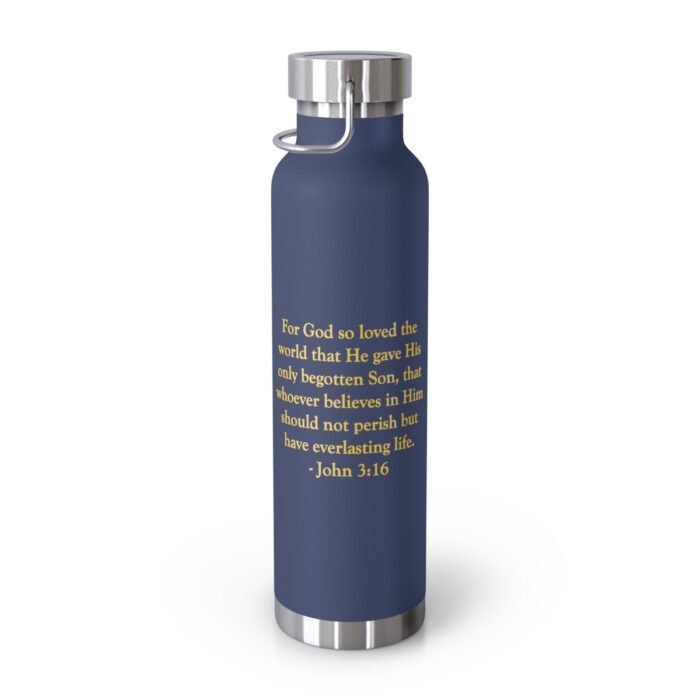 Servants of Grace - John 3:16 - Copper Vacuum Insulated Bottle, 22oz 45