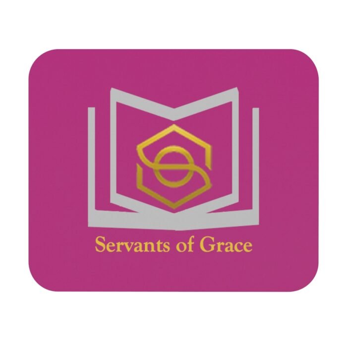 Servants of Grace - Hot Pink - Mouse Pad (Rectangle) 1