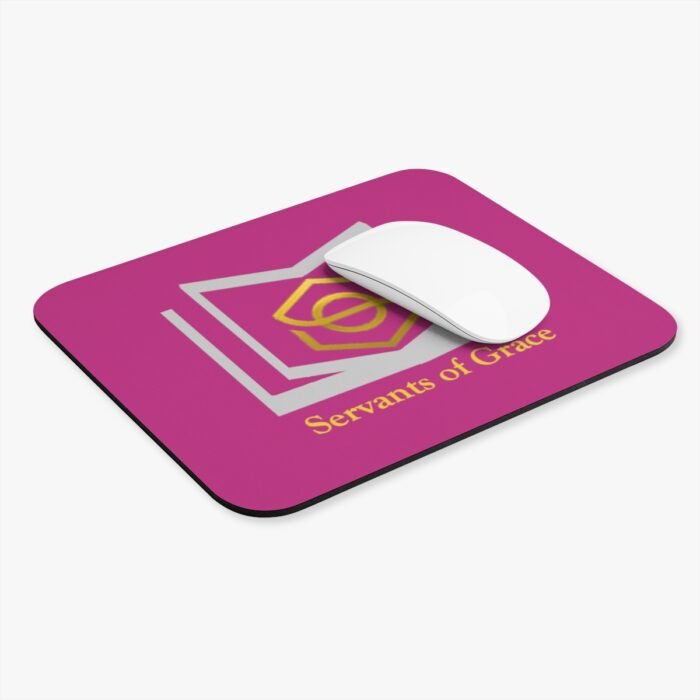 Servants of Grace - Hot Pink - Mouse Pad (Rectangle) 3