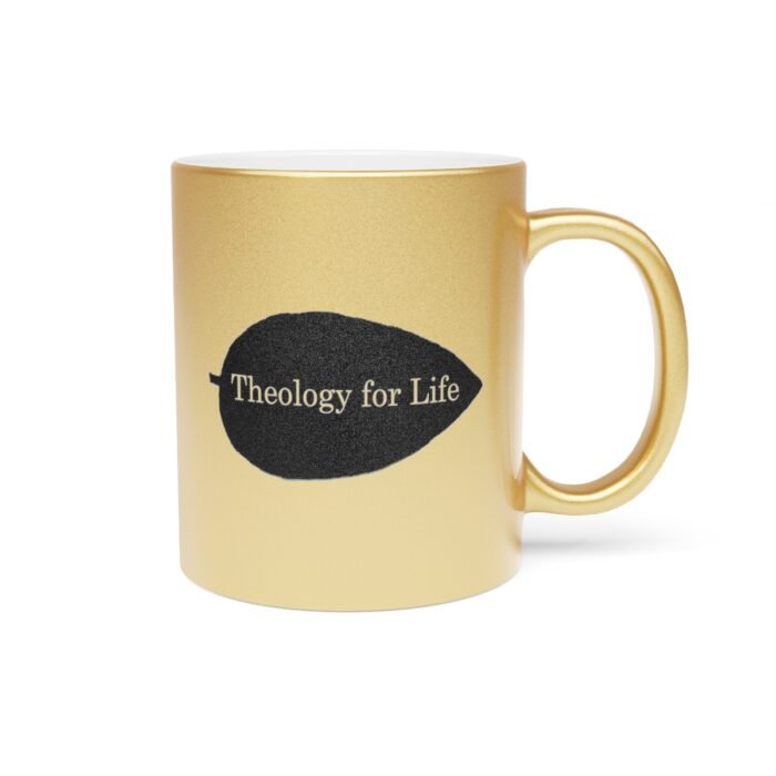 Theology for Life - Metallic Mug (SilverGold) 4