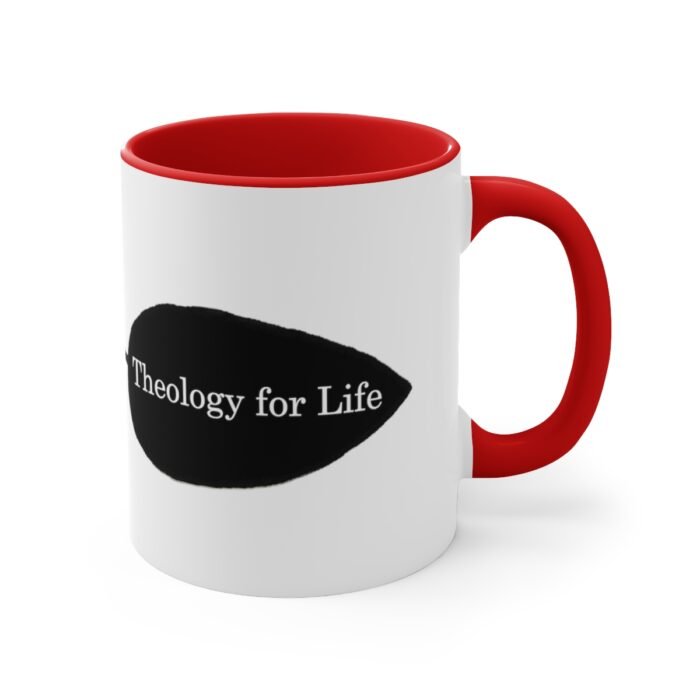 Theology for Life - White - Accent Coffee Mug, 11oz 4