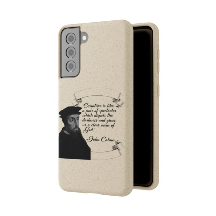 Calvin - Scripture is Like a Pair of Spectacles - Samsung Galaxy S20 - S22 Biodegradable Cases 35