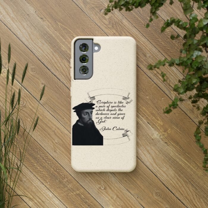 Calvin - Scripture is Like a Pair of Spectacles - Samsung Galaxy S20 - S22 Biodegradable Cases 36