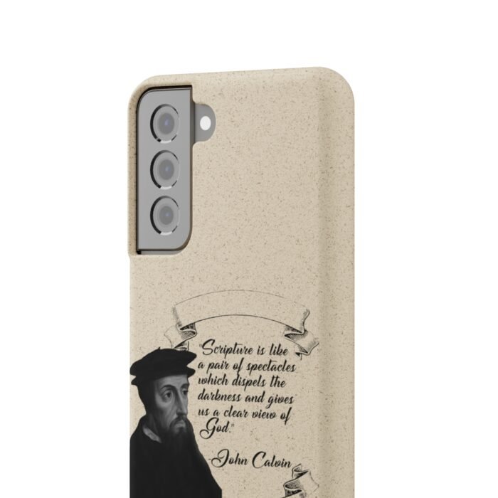 Calvin - Scripture is Like a Pair of Spectacles - Samsung Galaxy S20 - S22 Biodegradable Cases 37