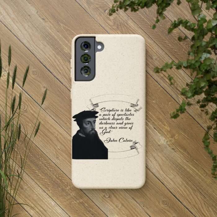 Calvin - Scripture is Like a Pair of Spectacles - Samsung Galaxy S20 - S22 Biodegradable Cases 41