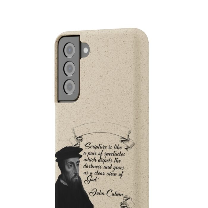 Calvin - Scripture is Like a Pair of Spectacles - Samsung Galaxy S20 - S22 Biodegradable Cases 42