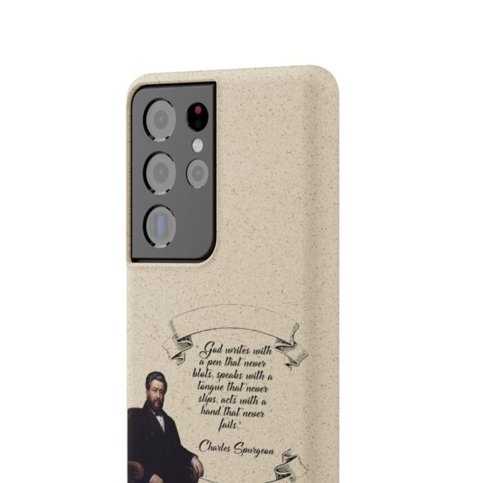 Spurgeon - God Writes with a Pen that Never Blots - Samsung Galaxy S20 - S22 Biodegradable Cases 47