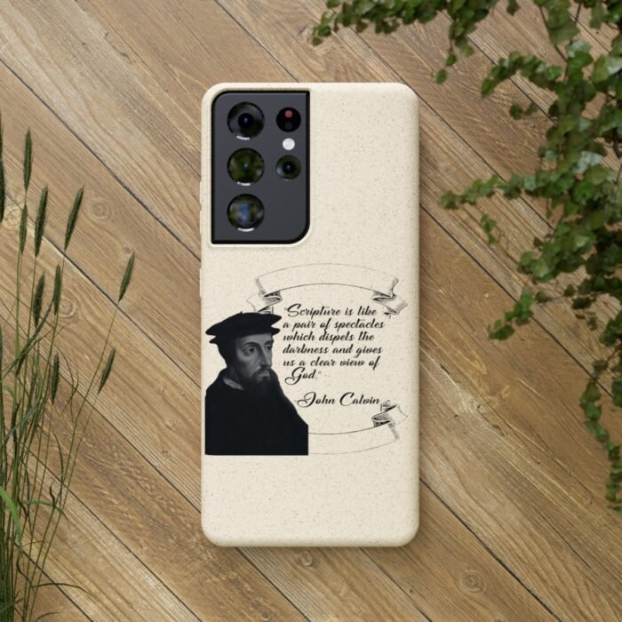 Calvin - Scripture is Like a Pair of Spectacles - Samsung Galaxy S20 - S22 Biodegradable Cases 46