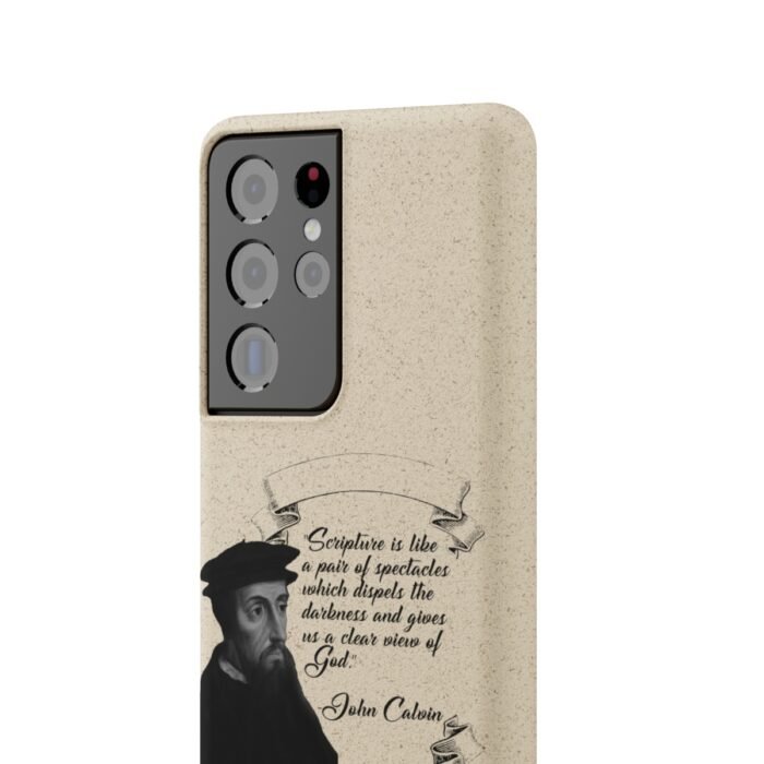 Calvin - Scripture is Like a Pair of Spectacles - Samsung Galaxy S20 - S22 Biodegradable Cases 47