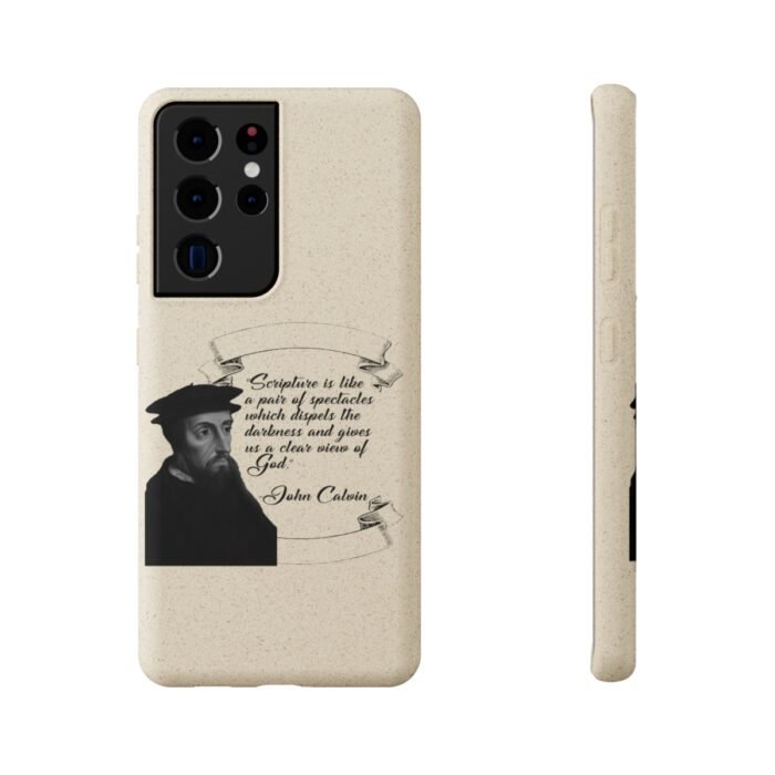 Calvin - Scripture is Like a Pair of Spectacles - Samsung Galaxy S20 - S22 Biodegradable Cases 61