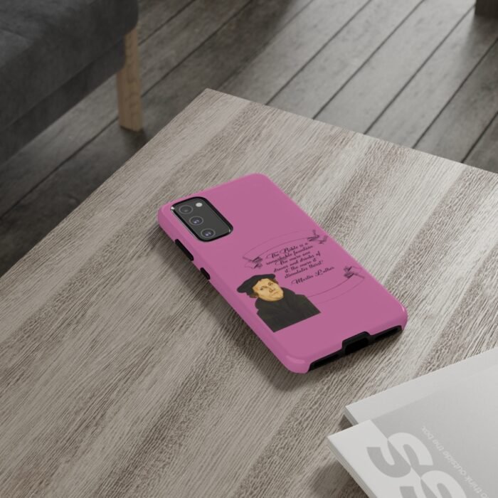 The Bible is a Remarkable Fountain - Martin Luther - Pink - Samsung Galaxy Tough Cases 66