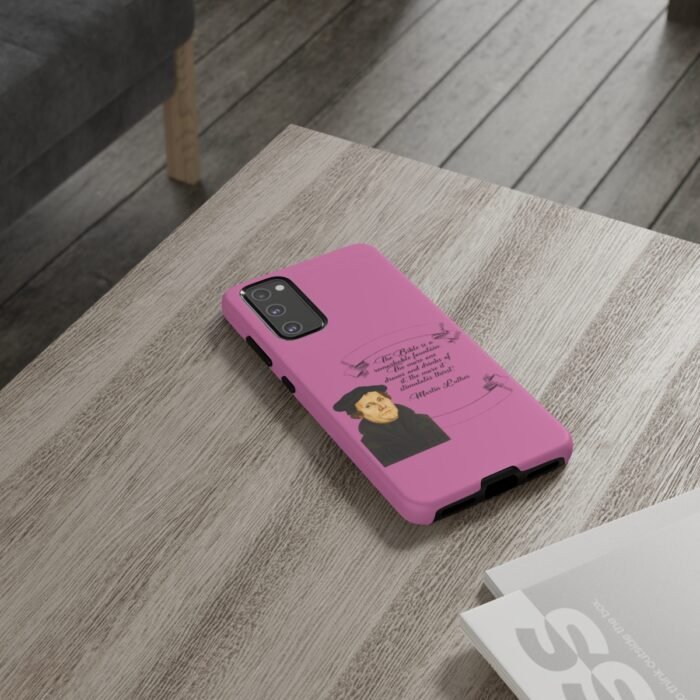 The Bible is a Remarkable Fountain - Martin Luther - Pink - Samsung Galaxy Tough Cases 68