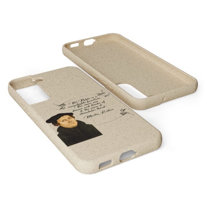 The Bible is a Remarkable Fountain - Martin Luther - Samsung Galaxy Biodegradable Cases 5