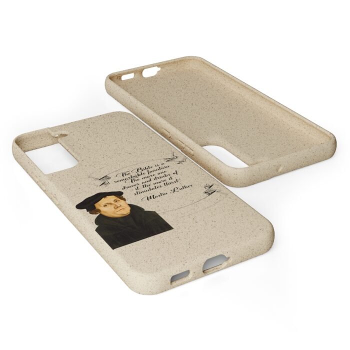 The Bible is a Remarkable Fountain - Martin Luther - Samsung Galaxy Biodegradable Cases 10