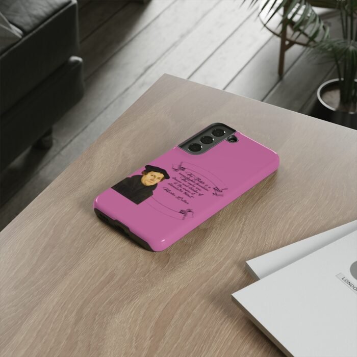 The Bible is a Remarkable Fountain - Martin Luther - Pink - Samsung Galaxy Tough Cases 32