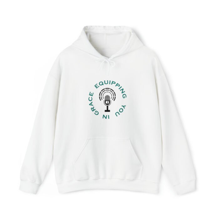 Equipping You in Grace - Light Color Options - Unisex Heavy Blend™ Hooded Sweatshirt 5
