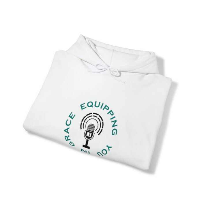 Equipping You in Grace - Light Color Options - Unisex Heavy Blend™ Hooded Sweatshirt 8