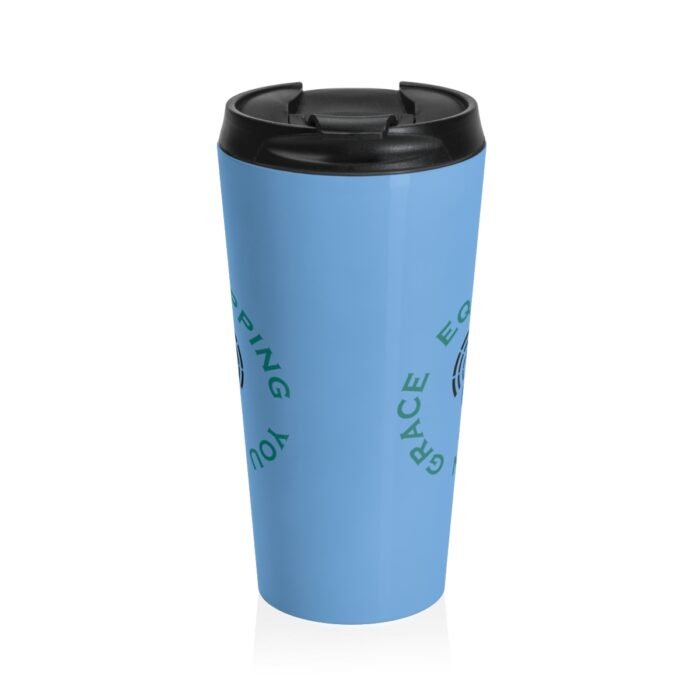 Equipping You in Grace - Blue - Stainless Steel Travel Mug 2