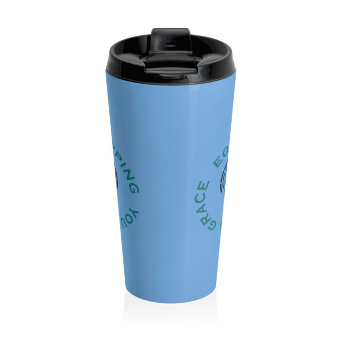 Equipping You in Grace - Blue - Stainless Steel Travel Mug 3
