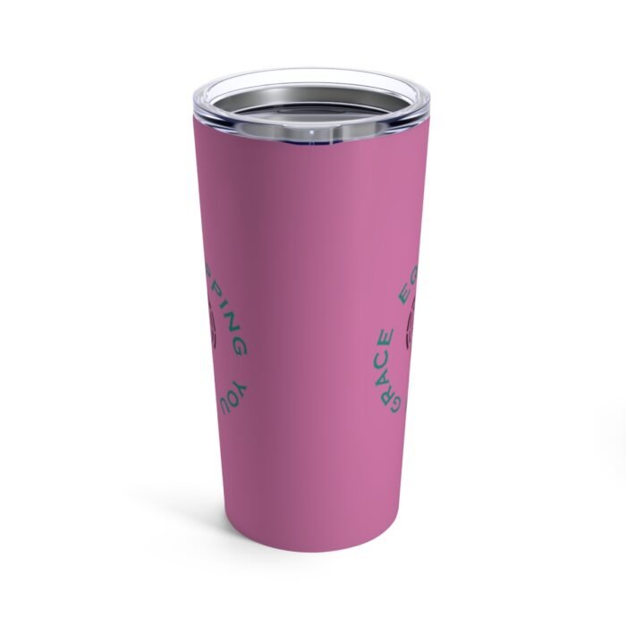 Equipping You in Grace - Pink - Tumbler 20oz 3