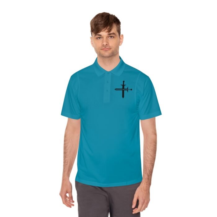Contending for the Word - Men's Sport Polo Shirt 3