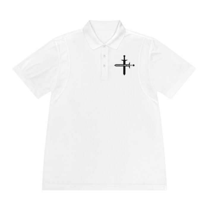 Contending for the Word - Men's Sport Polo Shirt 4