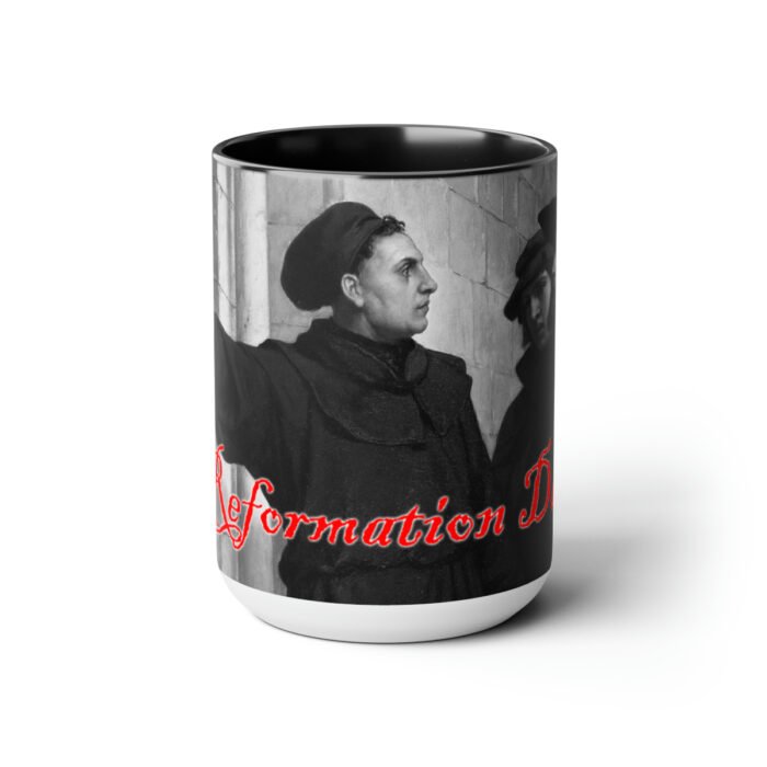 Reformation Day - Two-Tone Coffee Mugs, 15oz 7