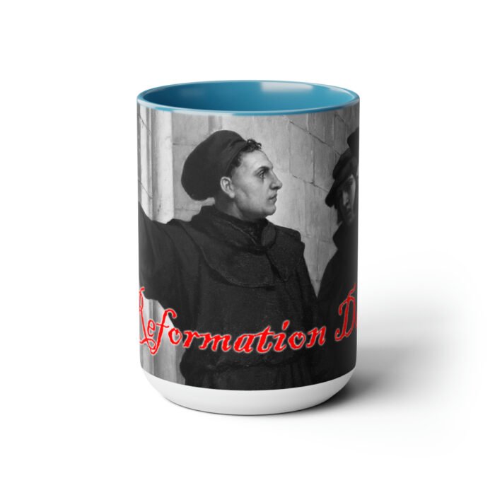 Reformation Day - Two-Tone Coffee Mugs, 15oz 10